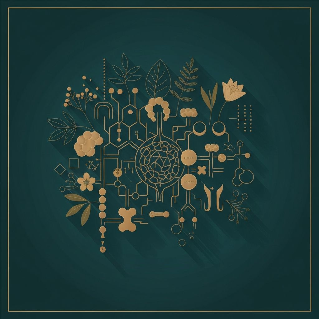 Scientific illustration of human metabolism and energy systems